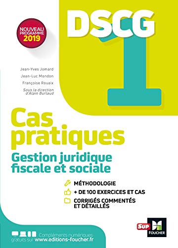 Beispielbild fr DSCG 1 - Gestion juridique fiscale et sociale - Cas pratiques zum Verkauf von Ammareal