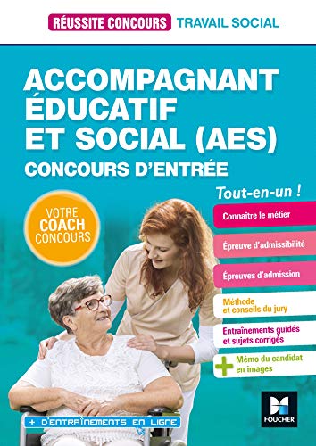 Imagen de archivo de Russite Concours - Accompagnant ducatif et social AES - 2020-2021 - Prparation complte Bec, Caroline; Berthon, Salom; Formeau, Ccile et Manassero, Laurent a la venta por BIBLIO-NET