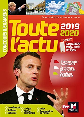 Imagen de archivo de Toute l'actu 2019 - Concours & examens - Sujets et chiffres clefs de l'actualit 2020 a la venta por WorldofBooks