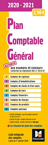 Beispielbild fr Plan comptable gnral - PCG - 2020-2021 zum Verkauf von Ammareal