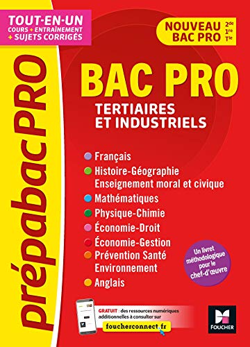 Beispielbild fr PrpabacPro - Bac Pro Tertiaires et industriels - Matires gnrales - Rvision et entranement zum Verkauf von Buchpark