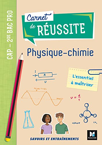 Beispielbild fr Carnet de russite PHYSIQUE-CHIMIE - CAP - 2de Bac Pro - Ed. 2020 - Livre lve zum Verkauf von Ammareal