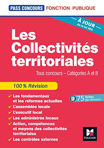 Imagen de archivo de Pass'Concours - Les Collectivits territoriales - 7e dition - Rvision a la venta por Buchpark
