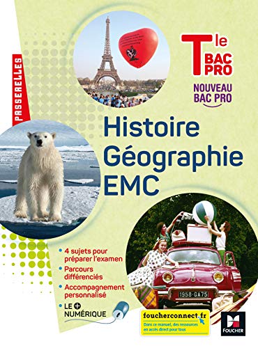 Stock image for Passerelles - HISTOIRE-GOGRAPHIE-EMC - Tle Bac Pro - d. 2021 - Livre lve for sale by Ammareal