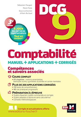 Beispielbild fr DCG 9 - Comptabilit - Manuel et applications 12e dition zum Verkauf von Gallix