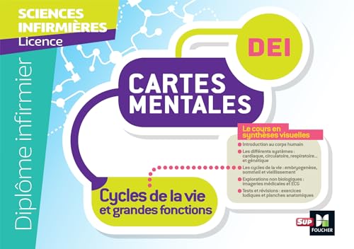 Imagen de archivo de Diplme Infirmier - IFSI - Cartes mentales - UE 2.2 - Cycles de la vie [Broch] Faure, Sandrine; Bourgeois, Patrice; Fumelli, Giovanni; Radigon, Magali et Espinosa, Hugo a la venta por BIBLIO-NET