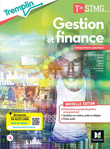 Beispielbild fr Tremplin - GESTION FINANCE Tle STMG - Enseignement spcifique - d. 2022 - Livre lve zum Verkauf von Gallix