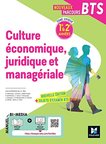 9782216165193: Nouveaux Parcours - Culture conomique juridique et managriale (CEJM) BTS 1re & 2e annes - 2022