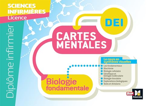 Imagen de archivo de Diplme Infirmier - IFSI - Cartes mentales - UE 2.1 - Biologie fondamentale [Broch] Bourgeois, Patrice et Faure, Sandrine a la venta por BIBLIO-NET