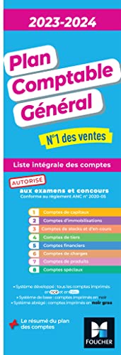 Beispielbild fr Plan comptable gnral - PCG - 2023-2024 zum Verkauf von medimops