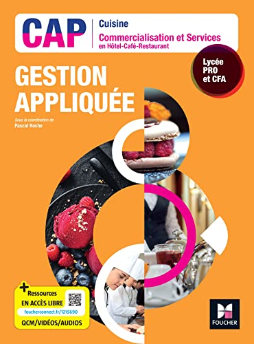 Beispielbild fr gestion applique ; CAP cuisine, commercialisation et services en HCR ; livre lve zum Verkauf von Chapitre.com : livres et presse ancienne