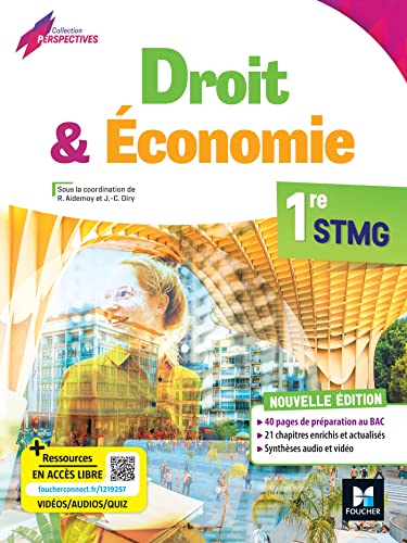 Beispielbild fr Perspectives - DROIT-ECONOMIE - 1re STMG - d. 2023 - Manuel lve zum Verkauf von Gallix
