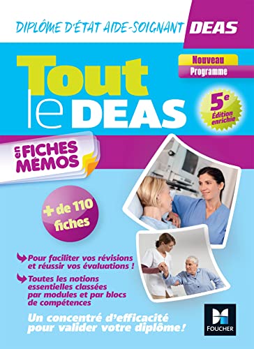 Stock image for Tout le DEAS en fiches mémos - IFAS - Diplôme  tat Aide-Soignant - 2023-2024 [FRENCH LANGUAGE - Soft Cover ] for sale by booksXpress