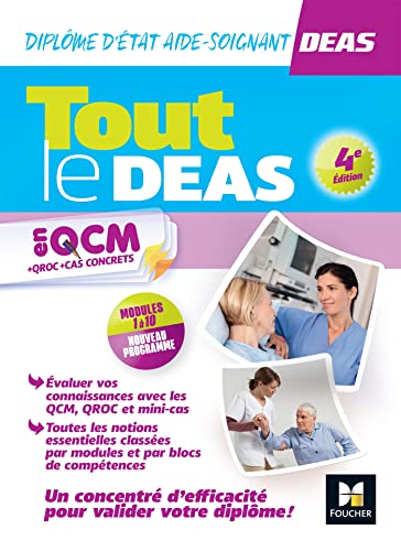 Stock image for Tout le DEAS en QCM/QROC - IFAS - Diplme tat Aide-soignant - 2023-2024 for sale by Gallix