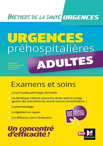 Beispielbild fr Urgences préhospitalières - Adultes - Examens et soins [FRENCH LANGUAGE - Soft Cover ] zum Verkauf von booksXpress