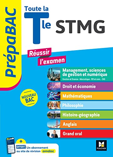 Stock image for PREPABAC - Toute la terminale STMG - Contrle continu et preuves finales - Rvision 2024 for sale by Gallix