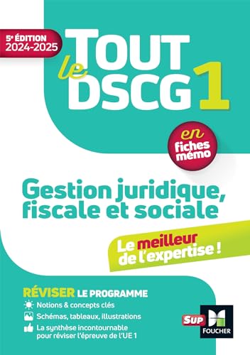 Imagen de archivo de Tout le DSCG 1 - Gestion juridique fiscale et sociale - 2024-2025 - Rvision a la venta por Ammareal