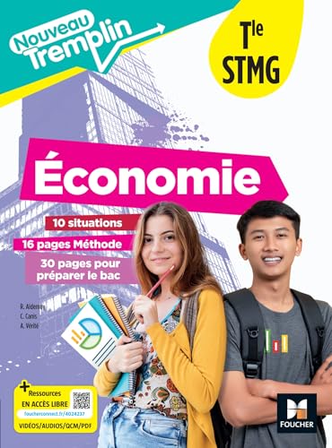 Beispielbild fr Nouveau Tremplin - CONOMIE - Tle STMG - Ed. 2024 - Livre lve zum Verkauf von Gallix