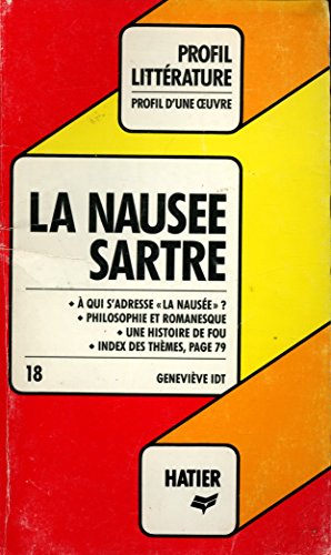9782218014215: La nause, Sartre : analyse critique