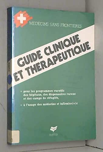 9782218017391: Guide clinique thrapeutique