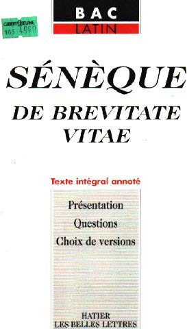 Imagen de archivo de BREVITATE VITAE LATIN a la venta por Ammareal