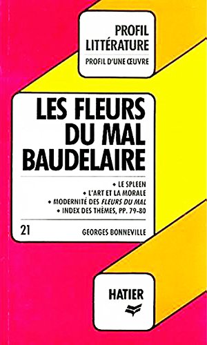 Beispielbild fr Les Fleurs du Mal zum Verkauf von Librairie Th  la page