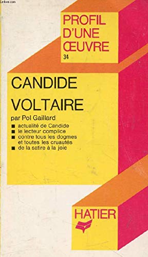 Beispielbild fr Candide, Voltaire : analyse critique zum Verkauf von WorldofBooks