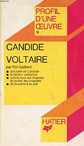 Stock image for Candide, Voltaire : analyse critique for sale by WorldofBooks