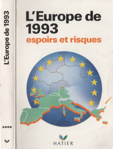 Stock image for L'Europe de 1993 for sale by A TOUT LIVRE