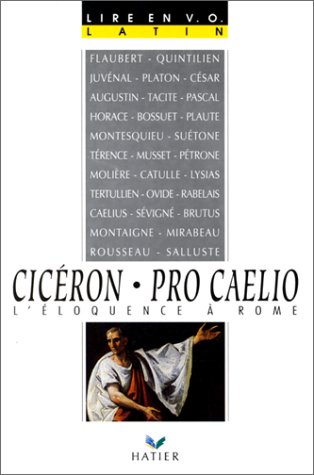 Stock image for Pro Caelio, Cicron for sale by RECYCLIVRE