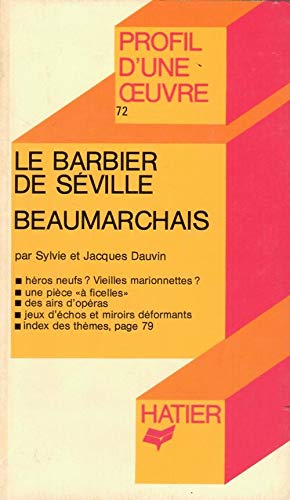 Beispielbild fr LE BARBIER DE SEVILLE, BEAUMARCHAIS zum Verkauf von AwesomeBooks
