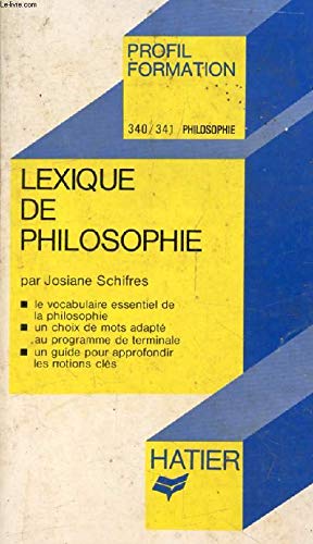 9782218051944: Lexique de philosophie