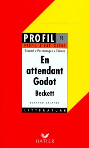 Beispielbild fr Profil d'une oeuvre : En attendant Godot, Beckett : analyse critique zum Verkauf von medimops