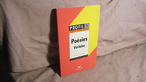 Profil D'une Oeuvre: Verlaine: Poesies (9782218053344) by Michel Barlow