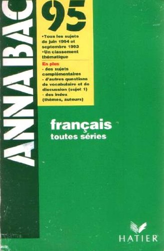 Imagen de archivo de FRANCAIS TOUTES SERIES a la venta por Ammareal