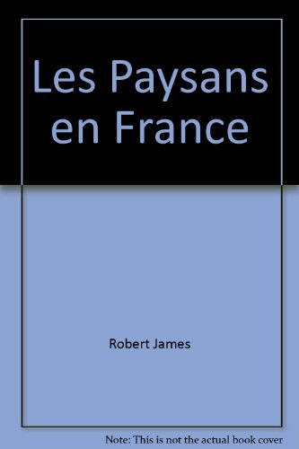 Imagen de archivo de Les Paysans En France a la venta por Shadow Books