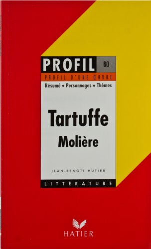 Imagen de archivo de Tartuffe": Moliere a la venta por Better World Books