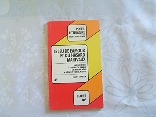 Imagen de archivo de Profil d'Une Oeuvre a la venta por Better World Books Ltd