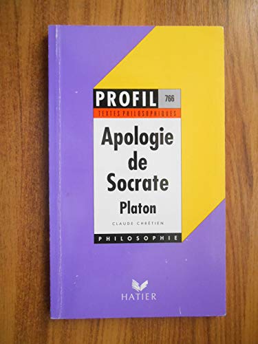 9782218070709: Apologie de Socrate: Traduction originale