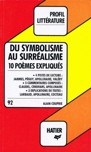 9782218071751: Profil d'Une Oeuvre: Du Symbolisme Au Surrealisme