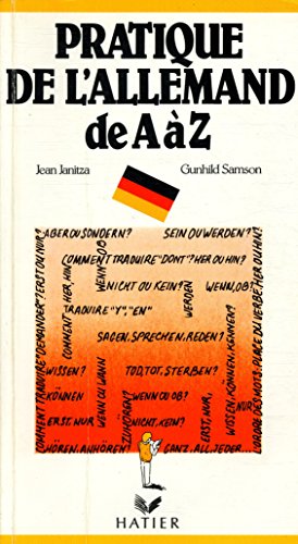 Stock image for Pratique de l'allemand de A  Z for sale by WorldofBooks