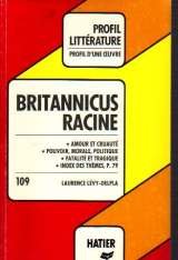 9782218079962: Profil d'une oeuvre : Britannicus, de Racine