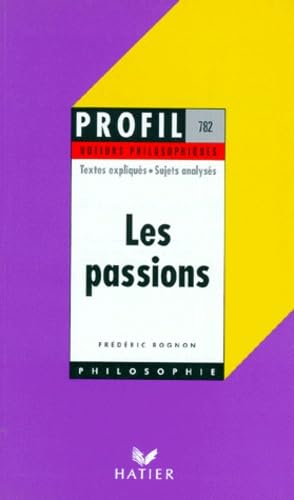 Stock image for Les Passions for sale by RECYCLIVRE