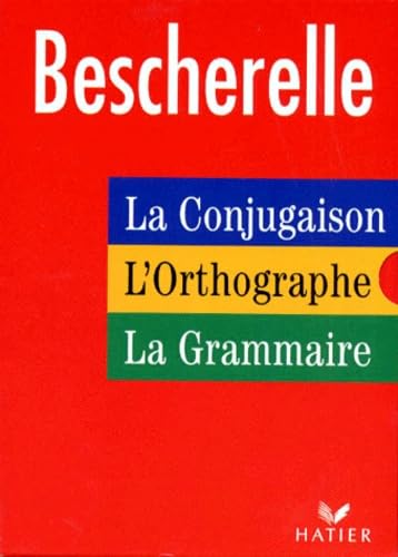 Imagen de stock para Bescherelle Coffret en 3 volumes : La Conjugaison pour tous ; L'Orthographe pour tous ; La Grammaire pour tou: La Conjugaison- L'Orthographe- La Grammaire