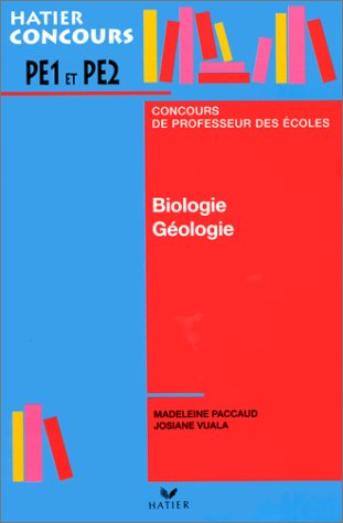 Imagen de archivo de Biologie-gologie - concours de professeur des coles a la venta por Ammareal