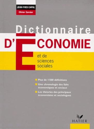 Dictionnaire d'économie et de sciences sociales