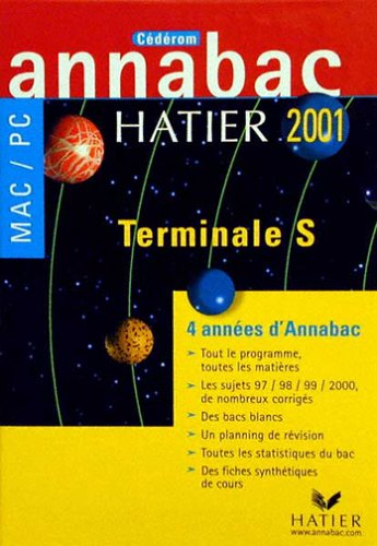 9782218734182: Annabac 2001 Terminale S