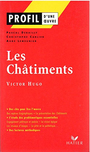 Beispielbild fr Les Chtiments de Victor Hugo zum Verkauf von Ammareal