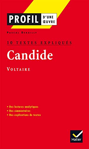 9782218740732: Profil - Voltaire : Candide : 10 textes expliqus: analyse littraire de l'oeuvre