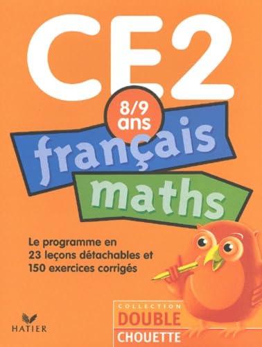 Stock image for Double Chouette : Franais-Maths, CE2 - 8-9 ans (+ corrigs) for sale by medimops